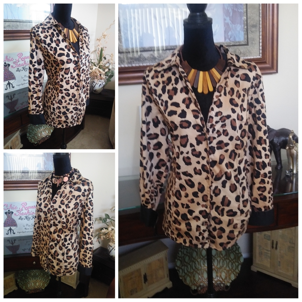 💥CLEARANCE💥  Leopard Print Shirt